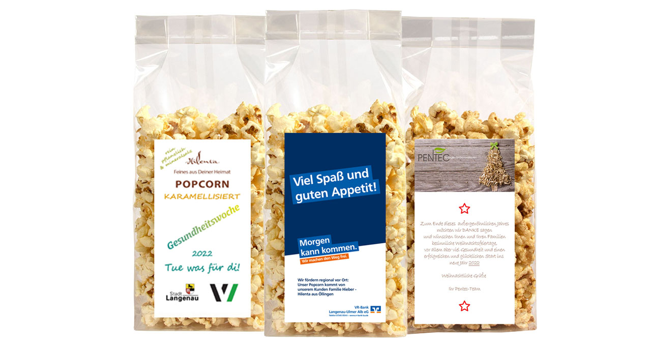 Gebrandetes Popcorn von Hilenta